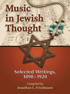 cover image of Music in Jewish Thought